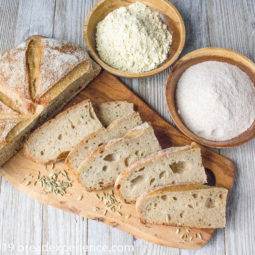 Arkatena Bread with Chickpea Starter