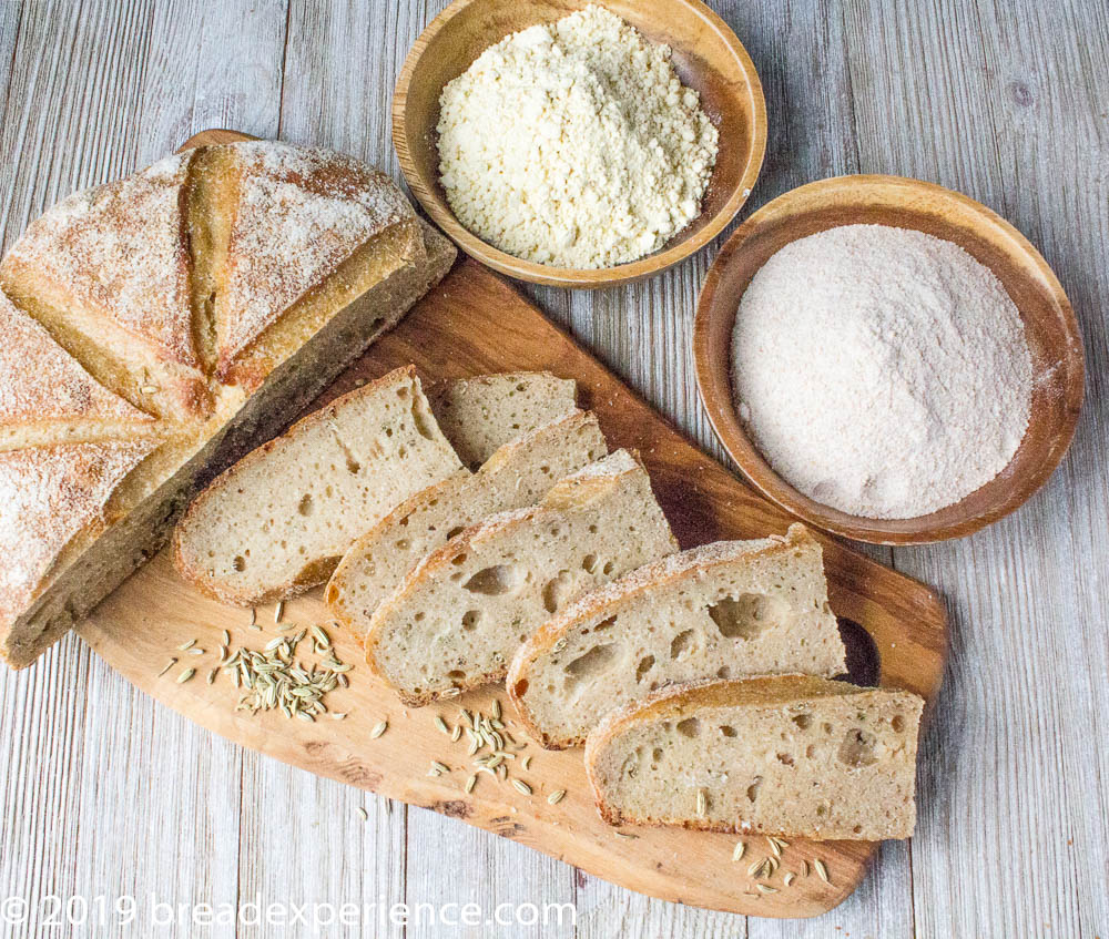 Arkatena Bread with Chickpea Starter