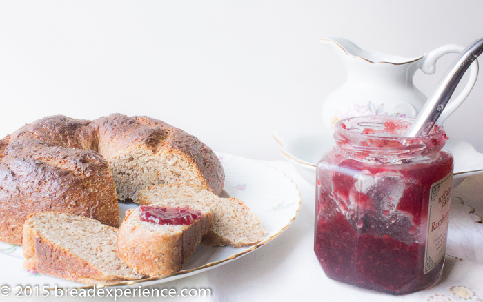 Auberge Walnut Bread with Jam