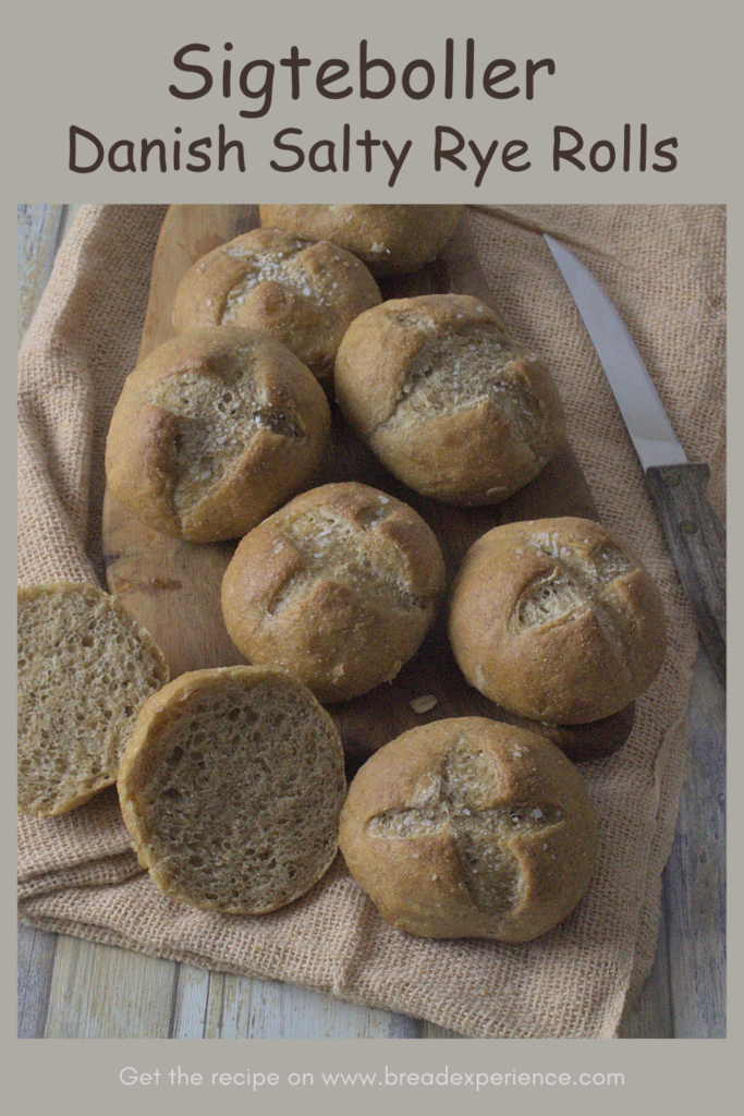 Sigteboller Danish Salty Rye Rolls Pin