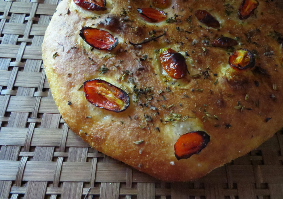 Harinis-focaccia