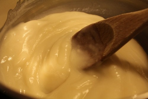 flour and water mixed to form the Tangzhong