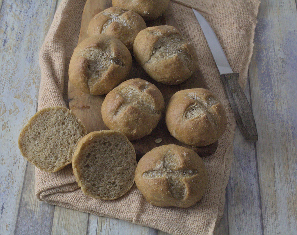 Sigteboller Danish Salty Rye Rolls