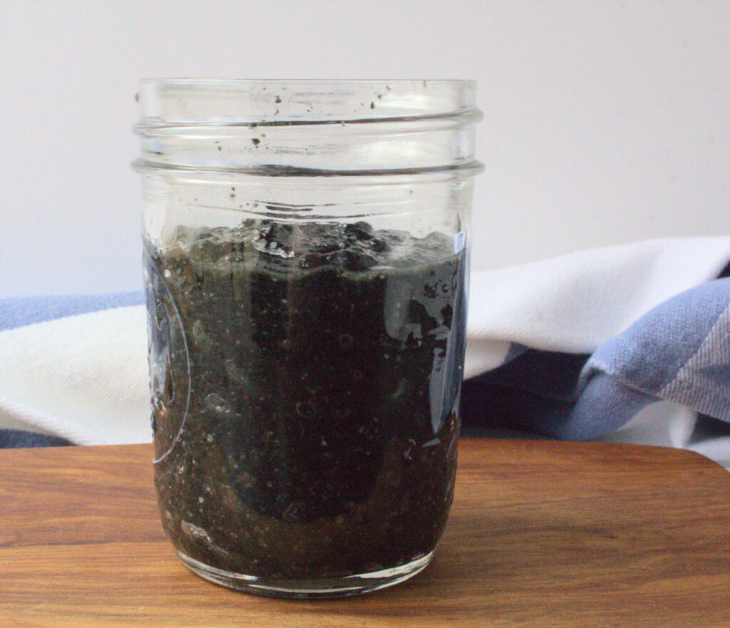Black Sesame Seed Paste in Jar