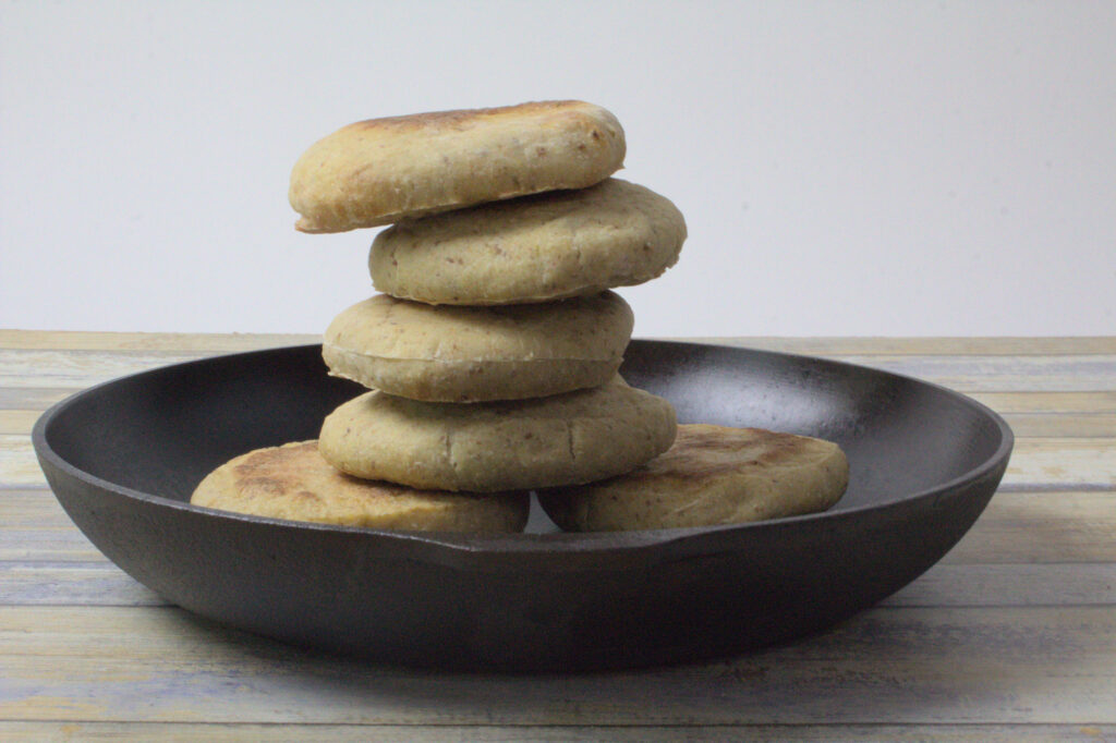 Bolo do Caco baked on stone