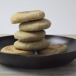 Bolo do Caco baked on stone