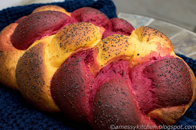 Kelly's Beet & Carrot Challah