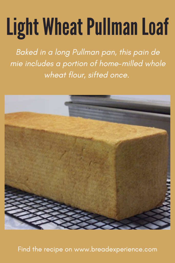 Light Wheat Pullman Bread Pin