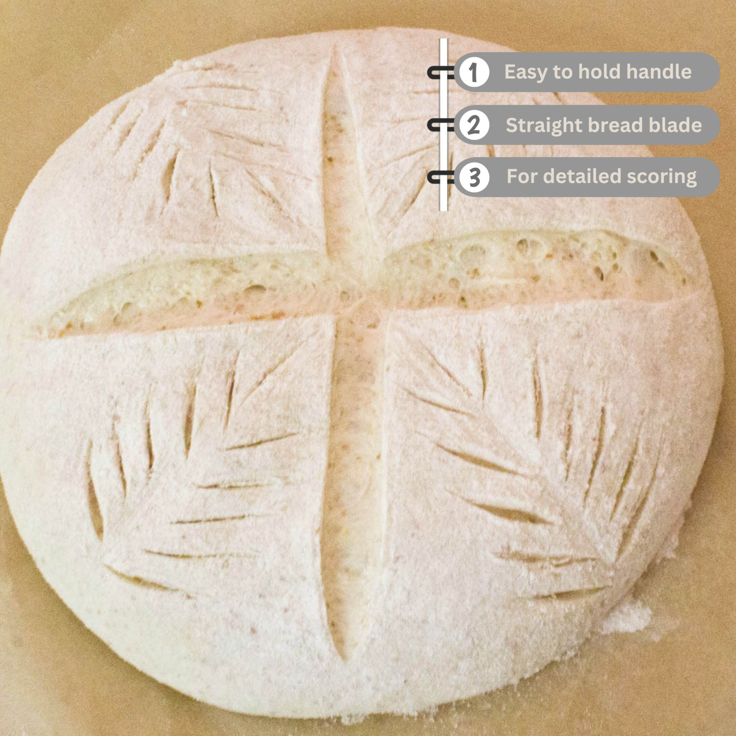Mure Peyrot Landaise Bread Scoring Lame Professional Quality Bread
