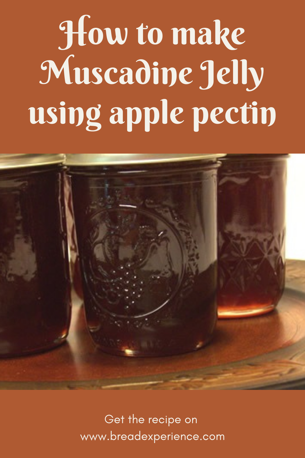 Make Muscadine Jelly Using Apple Pectin