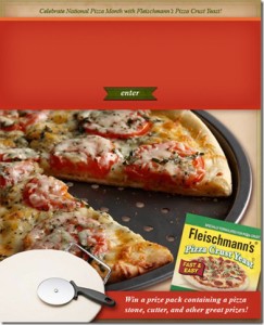 National Pizza Month Promo