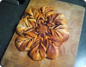 Nutella brioche flower_Bake my Day