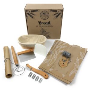 Oval Home Bread Making Kit BW