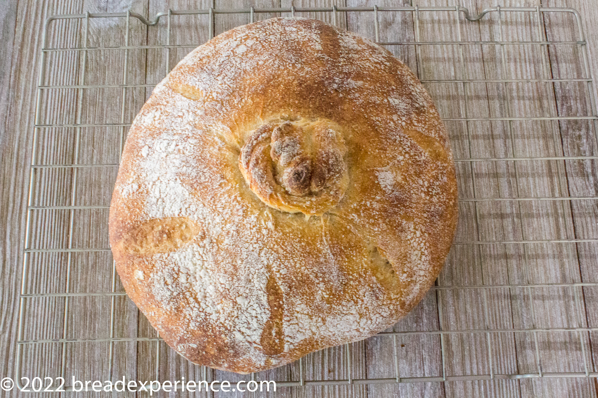 Galician Bread 1st Bake uneven shape