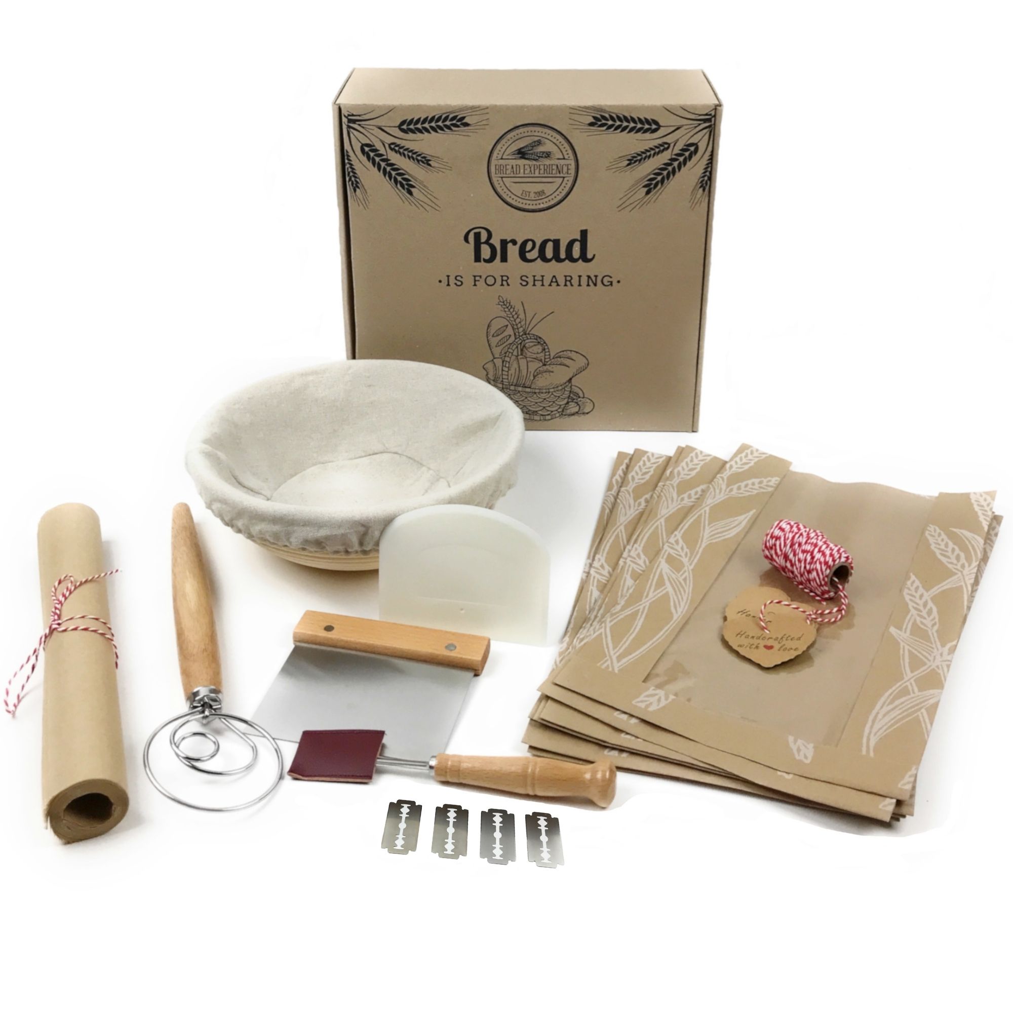 9 inch Bread Proofing Basket Set 