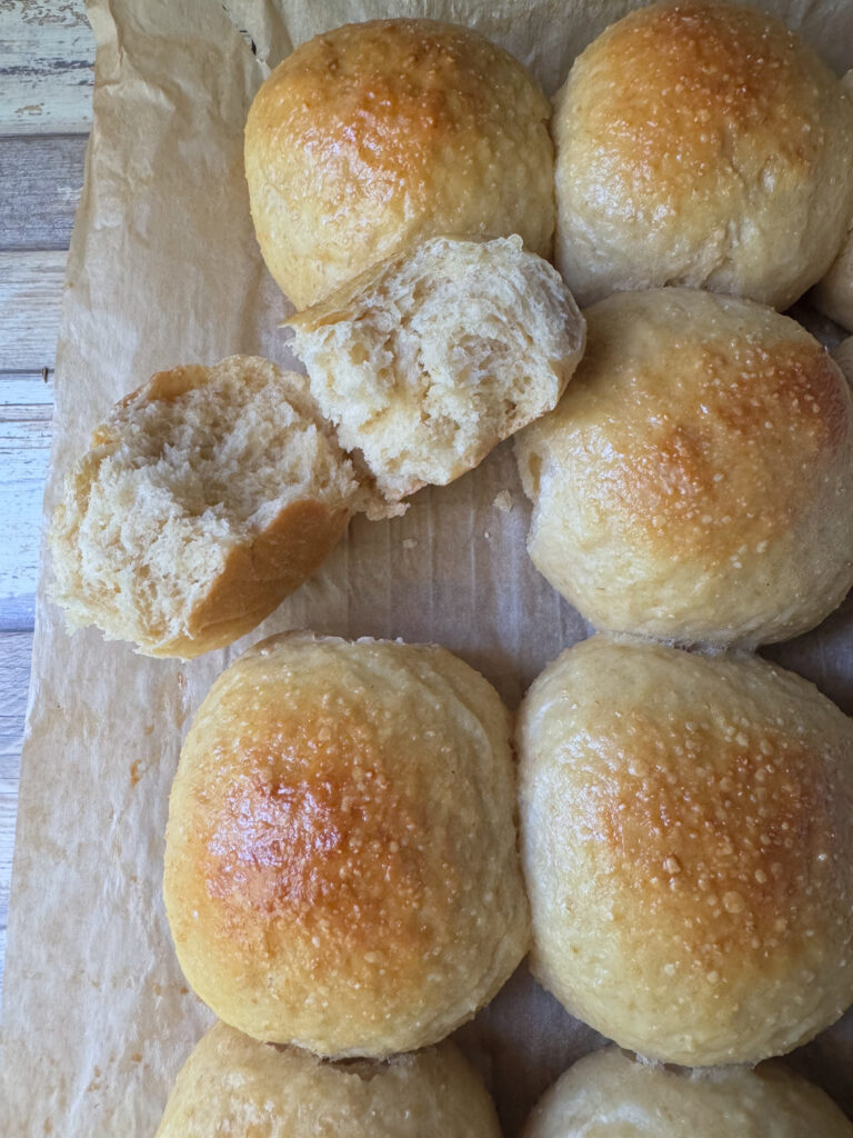 Make-Ahead Sourdough Discard Hawaiian Rolls