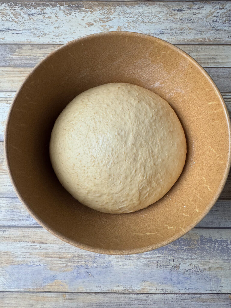 Soboro Ppang dough in bowl 