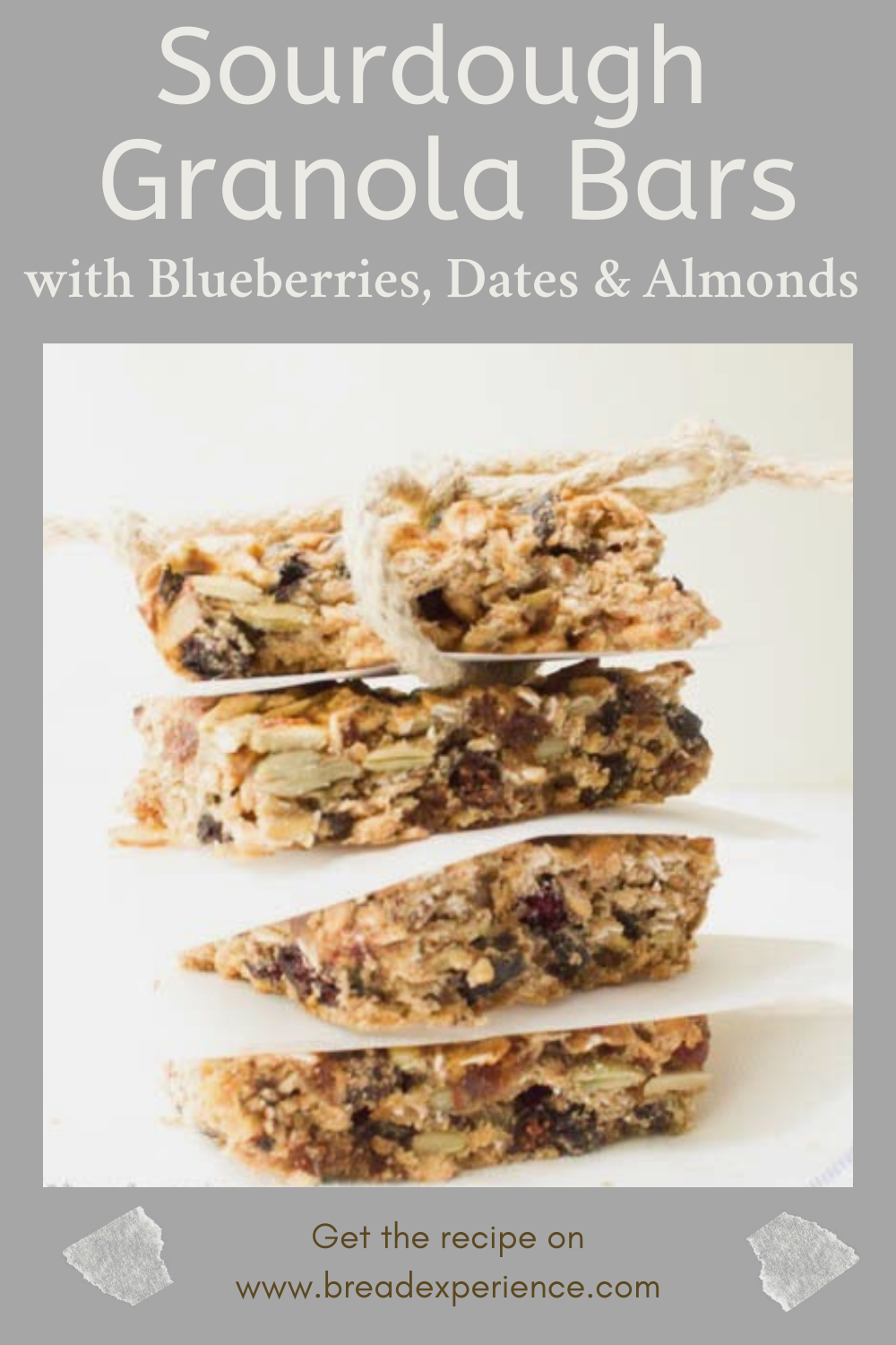 Sourdough Granola Bars Pin