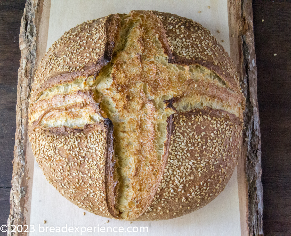 Quick Sourdough Bread With Yeast - Supergolden Bakes