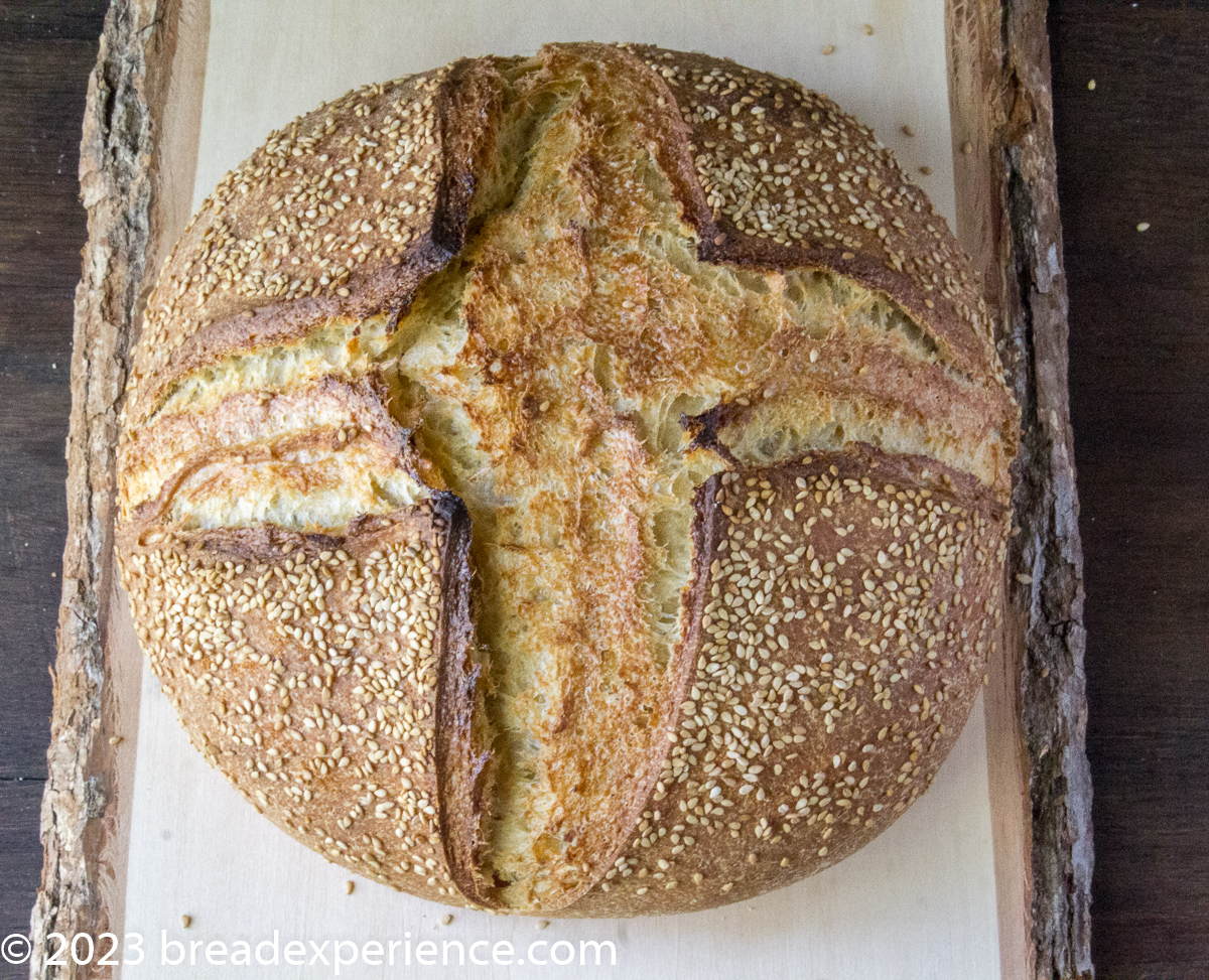 Sourdough Horiatiko Psomi