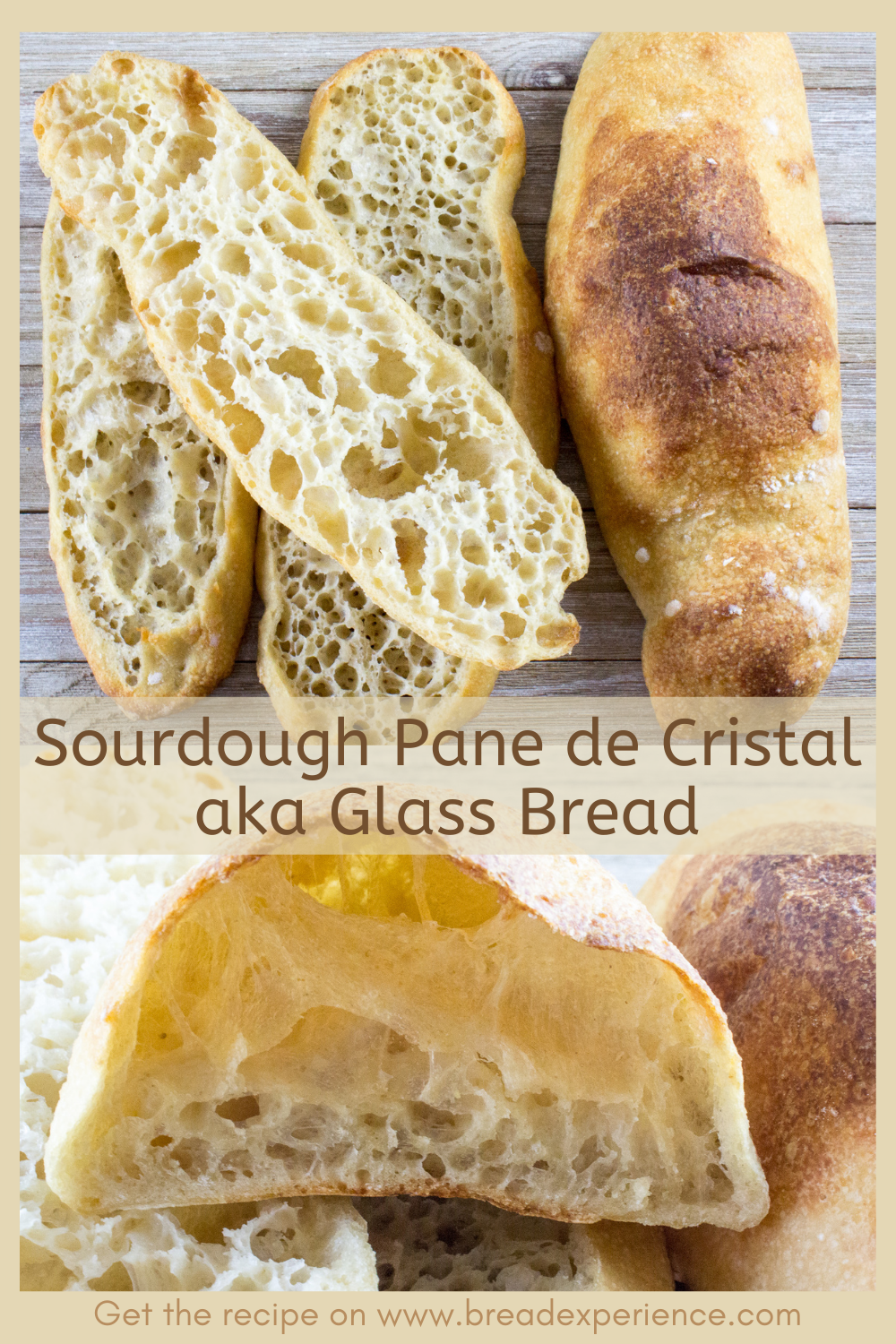 How to make Pan de Cristal with sourdough starter