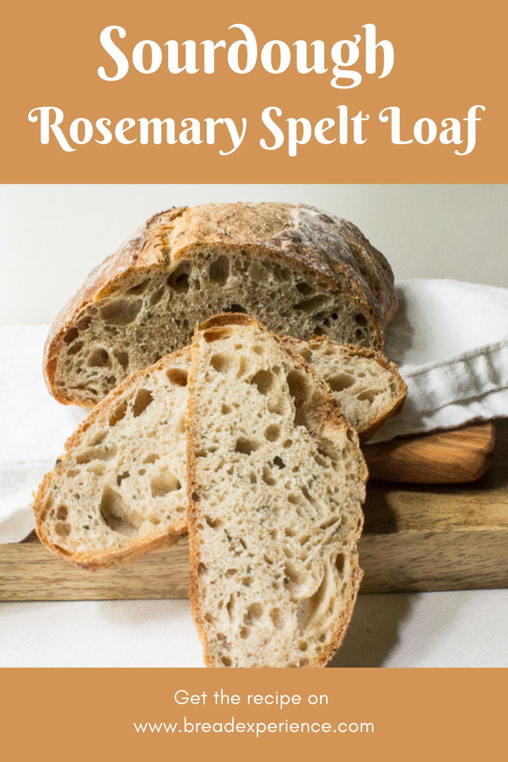 Sourdough Rosemary Spelt Loaf Pin