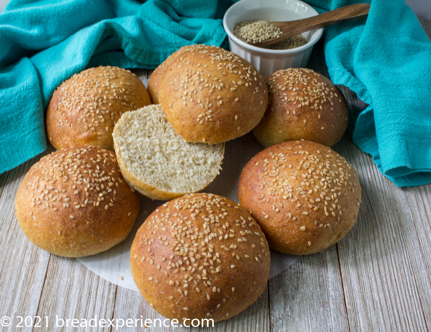 Easy Homemade Sourdough Burger Buns