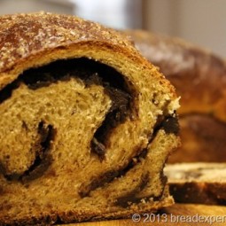 Pumpkin Spice Chocolate Babka