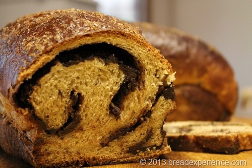 Pumpkin Spice Chocolate Babka