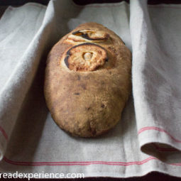 Apple Bread with Cider on Baker's Couche