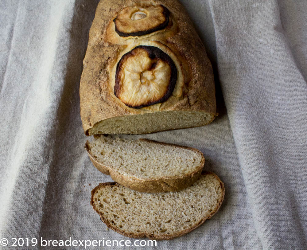 Apple Cider Bread Sliced