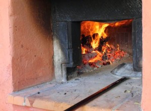 Making Einkorn Pizza in Tuscany