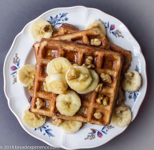 Sour Cream Spelt Waffles