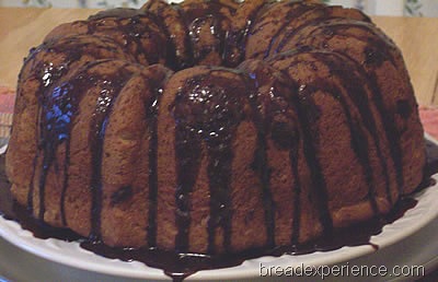 Banana Yeasted Coffee Cake