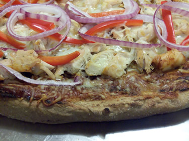 BBQ Whole Wheat Pizza