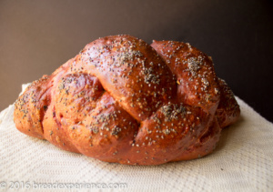 Pink Braided Challah