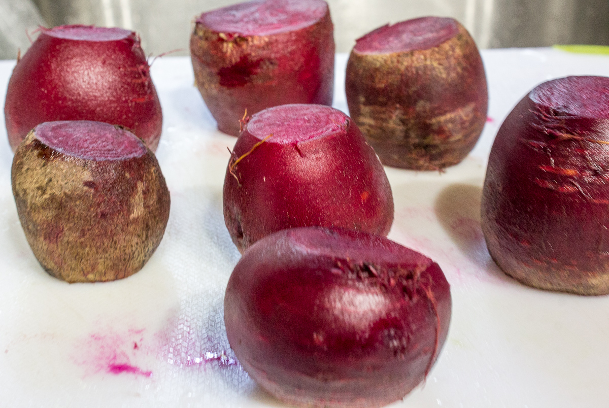 use fresh beets for best color and flavor