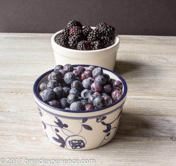 Blueberries and Blackberries