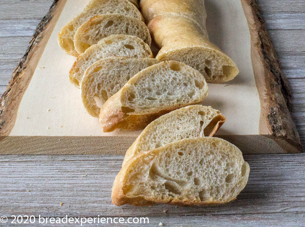 twisted bread - crumb shot