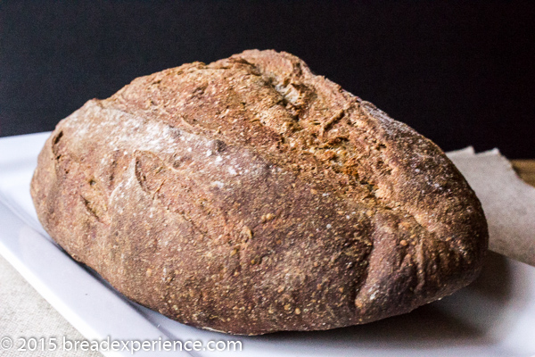 Buckwheat Rye Sourdough Loaf