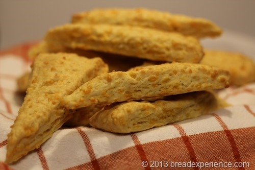 Cheesy Spelt Scones