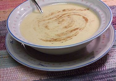 Chilled Peach Soup