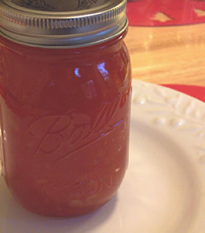 Christmas Marmalade in a Jar