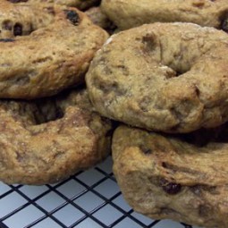 Cinnamon Raisin Bagels