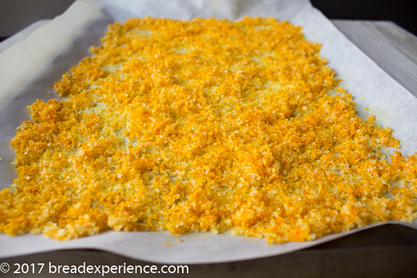 Drying Orange Citrus Salt