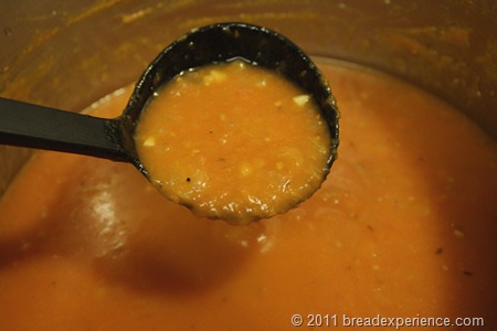 puree the soup