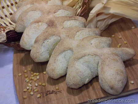 Crusty Cornstalk Rolls