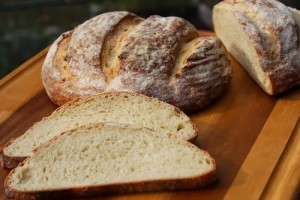 Cornmeal Pumpkin Hearth Bread