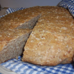 Rustic Cracked Wheat Bread