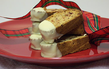 Cranberry Spice Biscotti